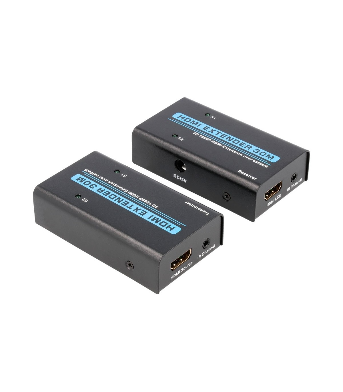Prolongador activo de HDMI por RJ45 30 Metros