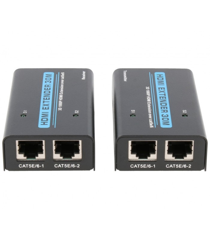 Prolongador activo de HDMI por RJ45 30 Metros