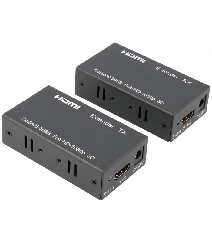 Prolongador activo de HDMI por RJ45 60 Metros