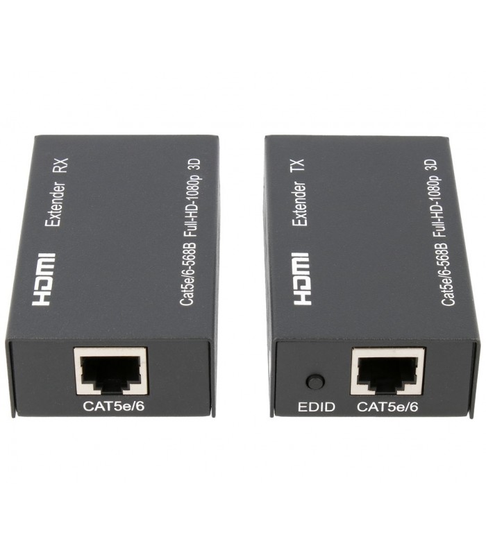 Prolongador activo de HDMI por RJ45 60 Metros