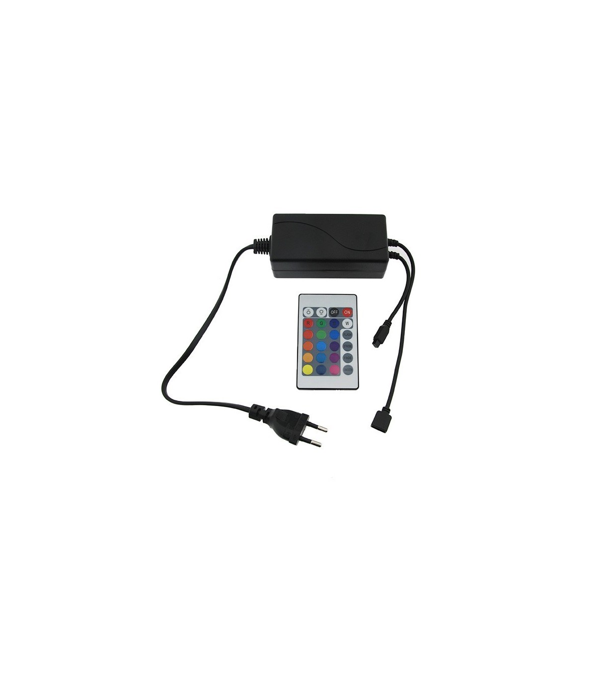 Adaptador de Corriente para tiras LED RGB 72W 12VDC