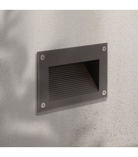 Baliza DESAN Empotrable 7W 560LM IP65 Gris CCT