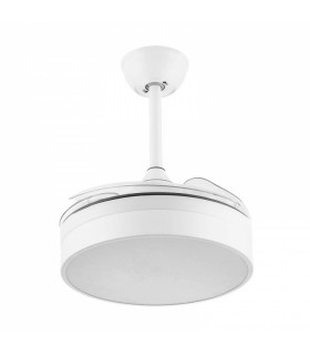 Ventilador de techo Messe APP DC 72W 3360Lm Blanco 4 Aspas CCT