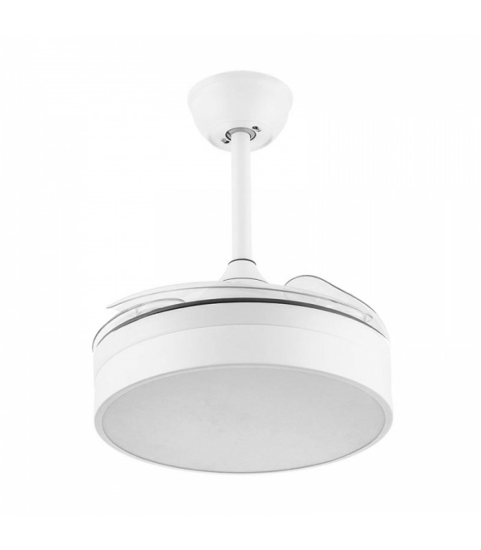 Ventilador de techo Messe APP DC 72W 3360Lm Blanco 4 Aspas CCT