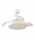 Ventilador de techo Messe APP DC 72W 3360Lm Blanco/Haya 4 Aspas CCT