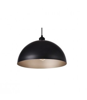Lampara Colgante Moon 1.5M Metal Negro