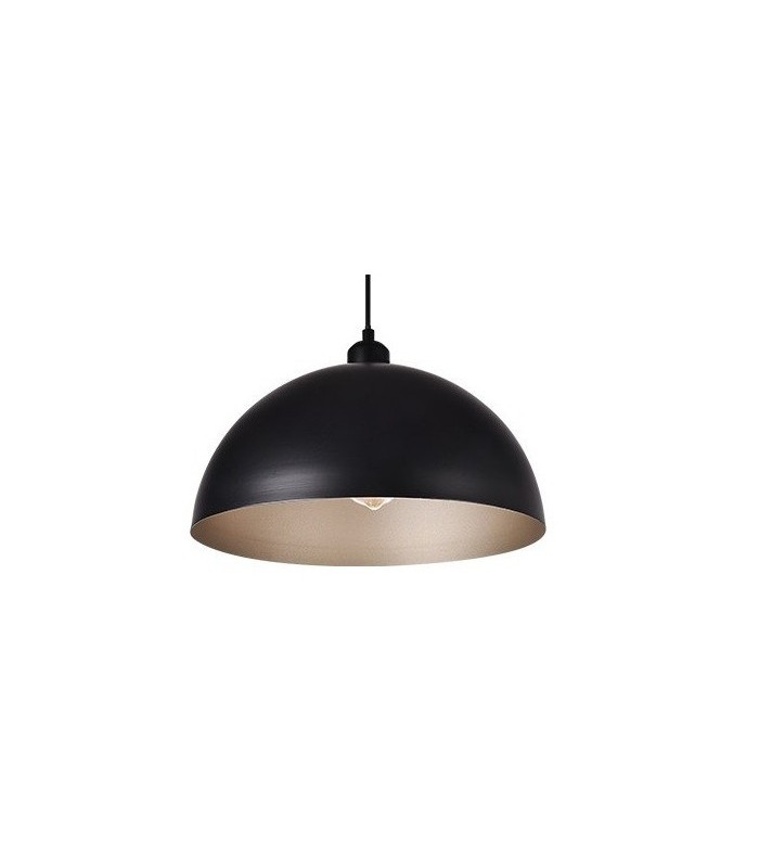 Lampara Colgante Moon 1.5M Metal Negro
