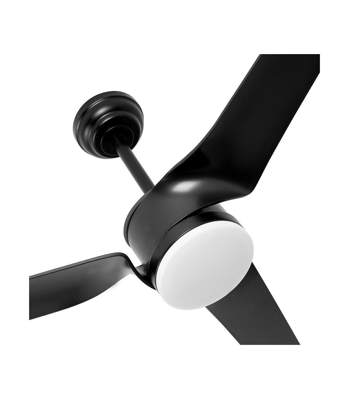 Ventilador de Techo MONTIJO DC Negro 24W 2424Lm 3 Aspas Negro CCT