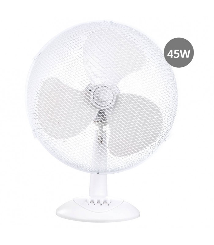 Ventilador De Sobremesa Lindi 45W 43cm Blanco