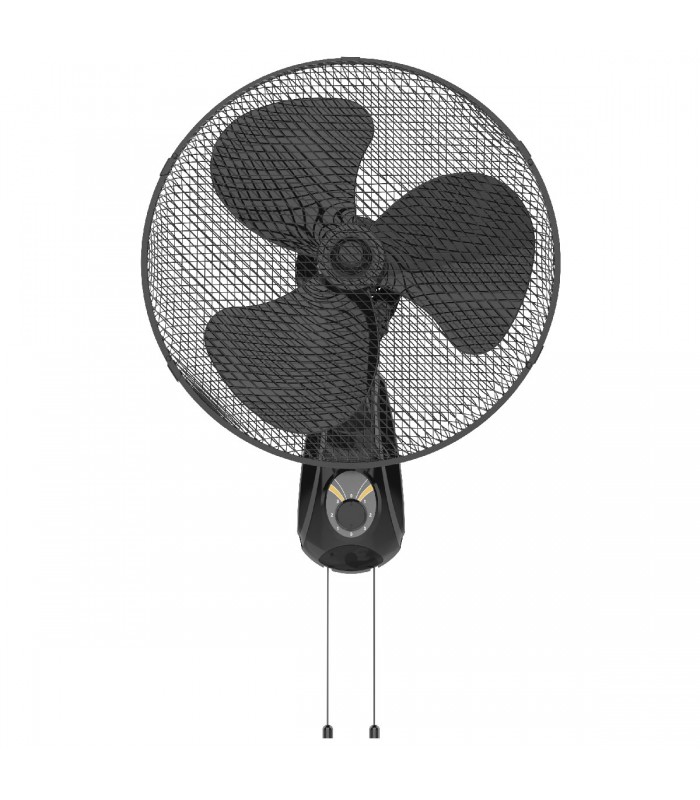 Ventilador De Pared Toleni 45W 43cm Negro