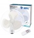 Ventilador De Pared Sautar 45W 43cm Blanco + Mando