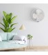 Ventilador De Pared Sautar 45W 43cm Blanco + Mando