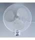 Ventilador De Pared Sautar 45W 43cm Blanco + Mando