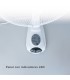 Ventilador De Pared Sautar 45W 43cm Blanco + Mando