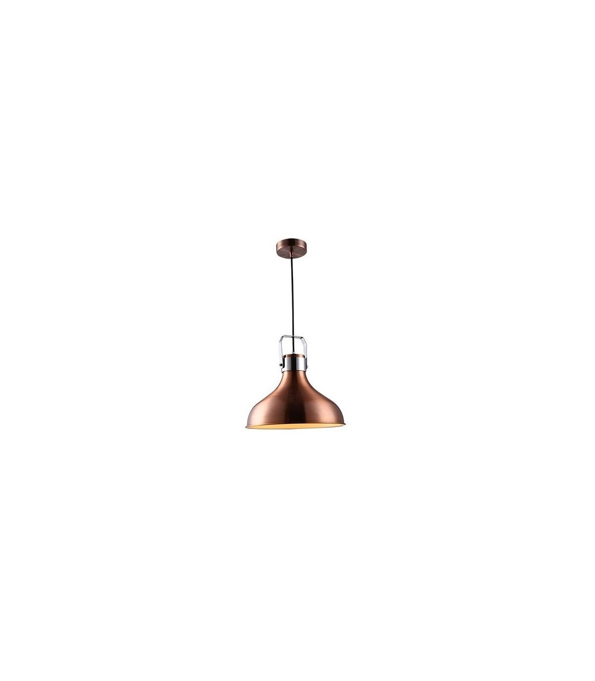 Lampara Colgante Barum E27 1M Cobre