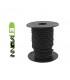 Cable Textil Trenzado Negro 2x0.75mm - Metro