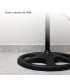 Ventilador De Pie Metálico Sandi 70W 50cm Negro/Cromo