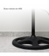 Ventilador De Pie Metálico Lumbo 70W 50cm Negro/Cromo + Mando