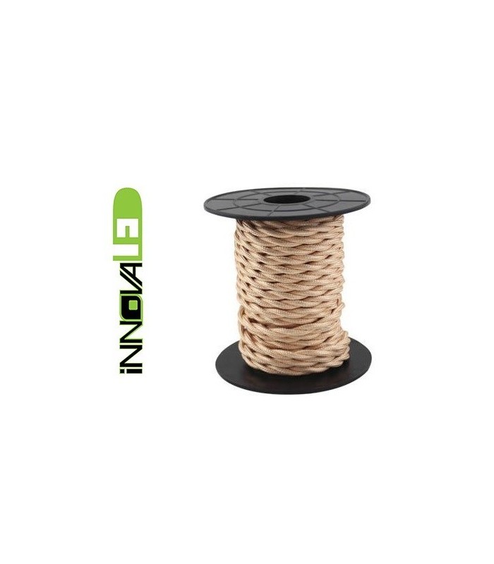 Cable Textil Trenzado Cobre 2x0.75mm - Metro