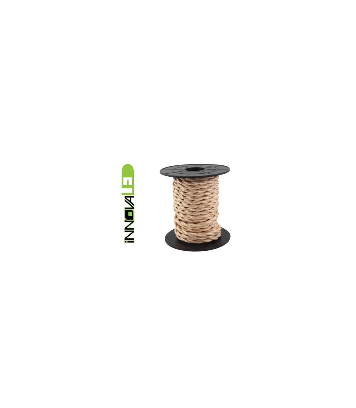 Cable Textil Trenzado Cobre 2x0.75mm - Metro