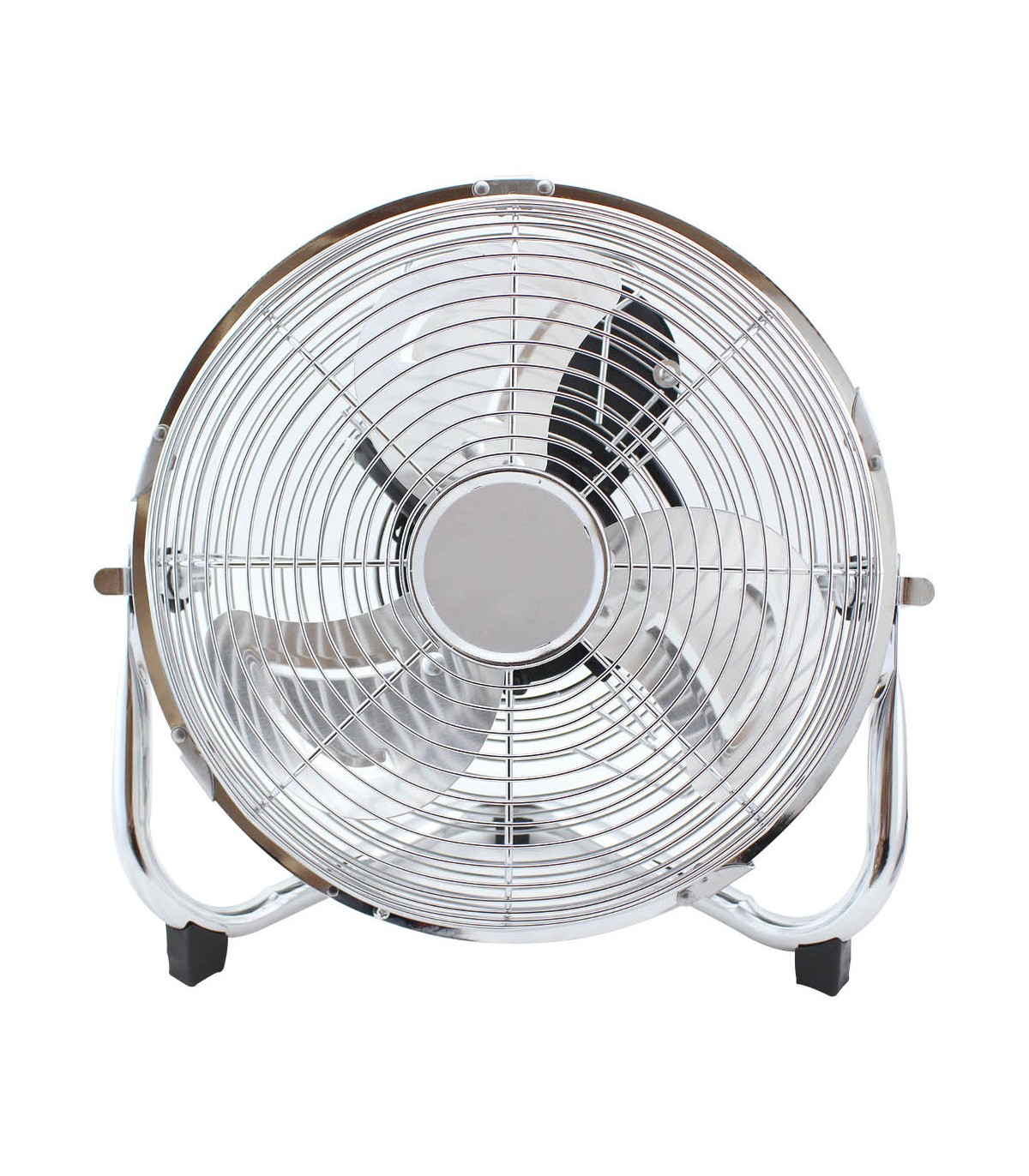 Ventilador Metálico De Suelo Gumba 70W 40cm Cromo