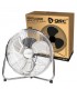 Ventilador Metálico De Suelo Gumba 70W 40cm Cromo