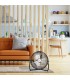Ventilador Metálico De Suelo Gumba 70W 40cm Negro