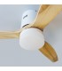 Ventilador Kasama Blanco DC 15W 1534Lm 3 Aspas Haya CCT