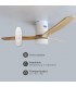 Ventilador Kasama Blanco DC 15W 1534Lm 3 Aspas Haya CCT