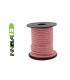 Cable Textil Rojo/Blanco 2x0.75mm - Metro