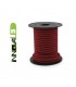 Cable Textil Rojo/Negro 2x0.75mm - Metro