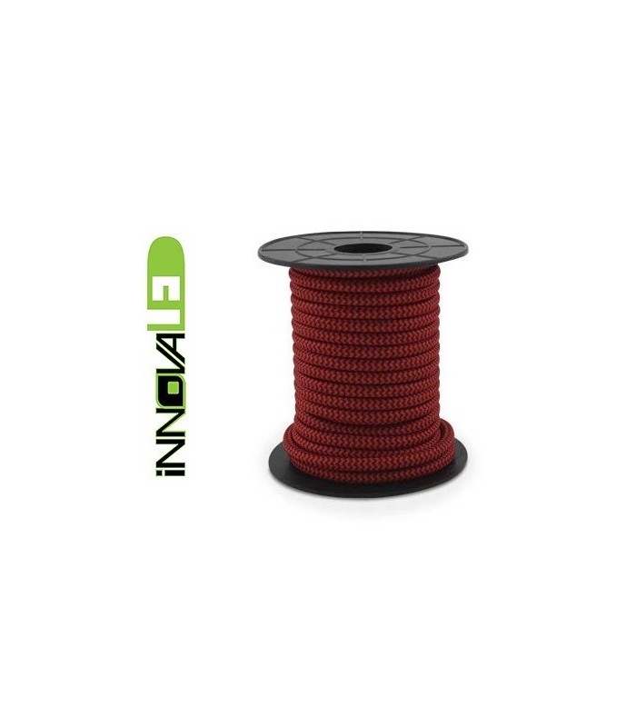 Cable Textil Rojo/Negro 2x0.75mm - Metro