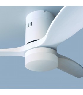 Ventilador Kasama Blanco DC 15W 1534Lm 3 Aspas Blanco CCT