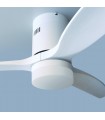 Ventilador Kasama Blanco DC 15W 1534Lm 3 Aspas Blanco CCT