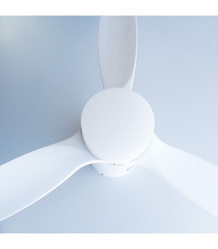 Ventilador Kasama Blanco DC 15W 1534Lm 3 Aspas Blanco CCT