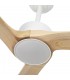 Ventilador de Techo ORINOCO Blanco DC 24W 2424Lm 3 Aspas Haya CCT