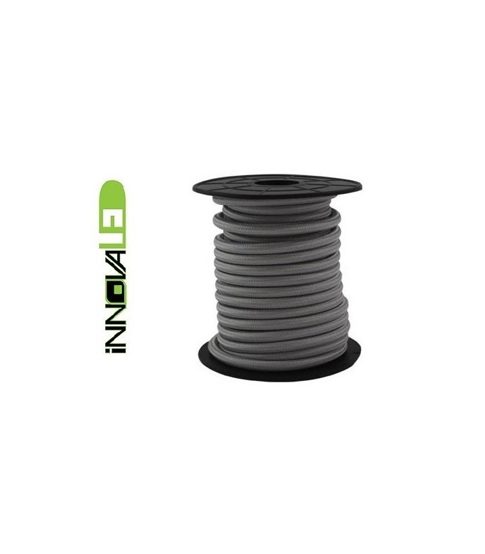Cable Textil Gris 2x0.75mm - Metro