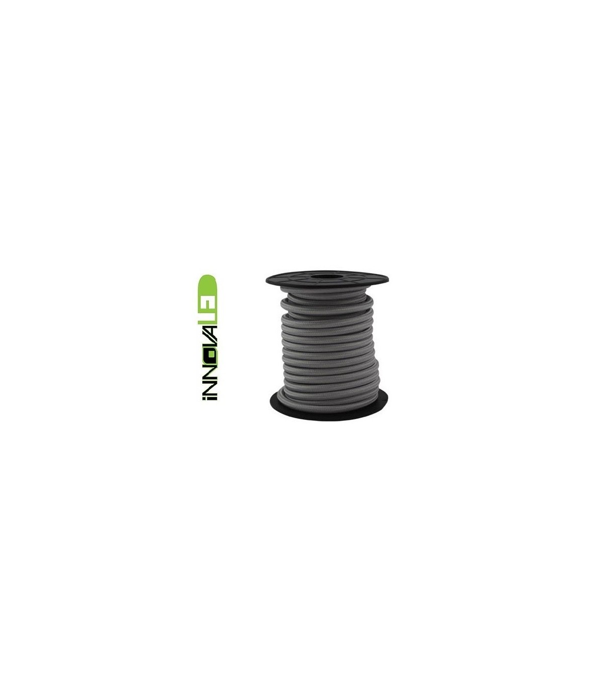 Cable Textil Gris 2x0.75mm - Metro