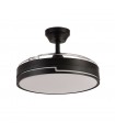 Ventilador Olimpia DC 72W 7200Lm 3 Aspas Negro CCT