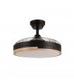 Ventilador Olimpia DC 72W 7200Lm 3 Aspas Negro/Haya CCT