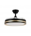 Ventilador Viper DC 72W 7200Lm 3 Aspas Negro/Oro CCT