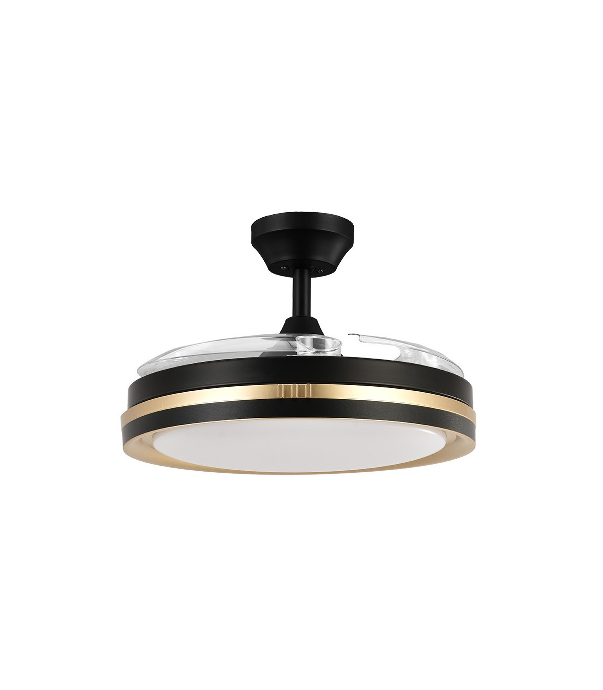 Ventilador Viper DC 72W 7200Lm 3 Aspas Negro/Oro CCT