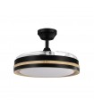 Ventilador Viper DC 72W 7200Lm 3 Aspas Negro/Haya CCT