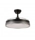 Ventilador Escarcha DC 72W 7200Lm 3 Aspas Negro/Gris CCT