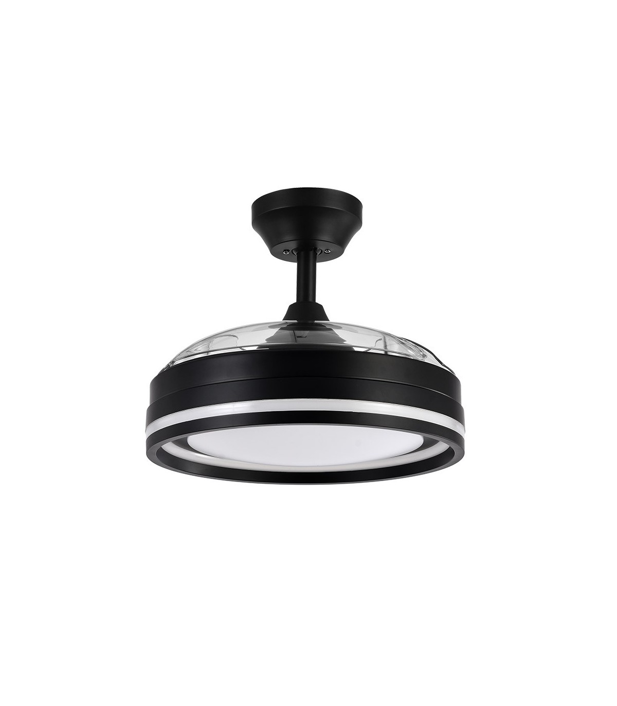 Ventilador Cerrato DC 72W 7200Lm 3 Aspas Negro CCT