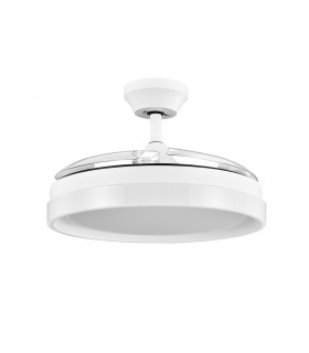 Ventilador Zenit DC 72W 7200Lm 3 Aspas Blanco CCT