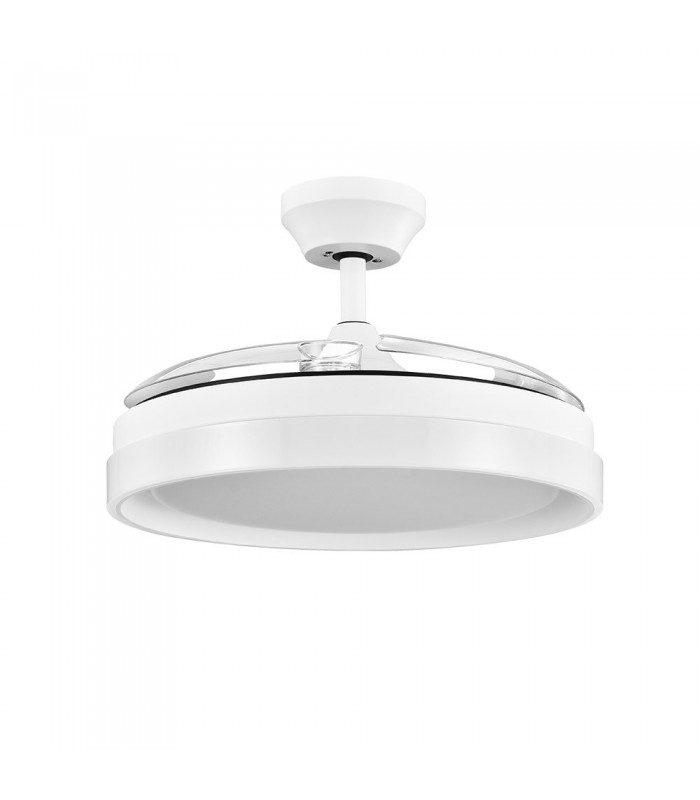 Ventilador Zenit DC 72W 7200Lm 3 Aspas Blanco CCT