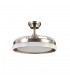 Ventilador Zenit DC 72W 7200Lm 3 Aspas Niquel CCT