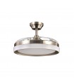 Ventilador Zenit DC 72W 7200Lm 3 Aspas Niquel CCT