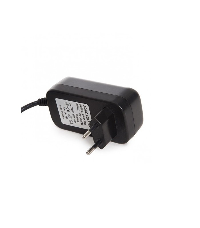 Fuente alimentación para tiras de LED 220V a 12V 36W 3A